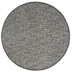 Vopi Kusový koberec Alassio hnedý okrúhly - 300x300 (priemer) kruh cm