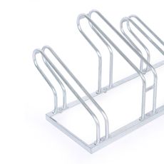 Stojan na bicykle na zem, dve šírky kolies 55 a 80 mm, 4 státia