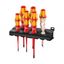 Wera 006480 Skrutkovače Kraftform Plus 160 iS/7 Rack (sada 7 kusov + stojan)