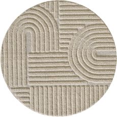 Béžový okrúhly koberec ø 200 cm Art – Ayyildiz Carpets