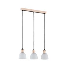 Luster na lanku NATUR 3xE27/60W/230V