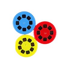 Lean Toys Detský mini projektor v tvare baterky
