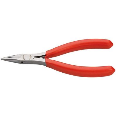 Elektronické montážne kliešte 115 mm KNIPEX 35 21 115 - leštená hlava, plastové puzdrá