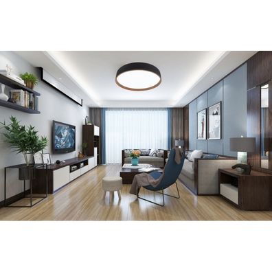 Top Light - LED Stmievateľné stropné svietidlo LED/51W/230V + DO čierna/hnedá