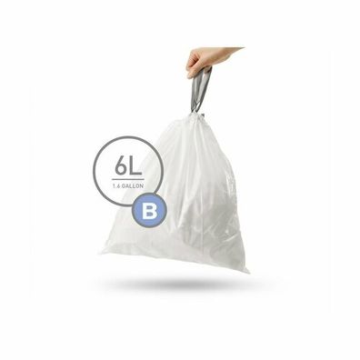 Simplehuman Vrecká do odpadkového koša B 6 l, 30 ks, 30 ks