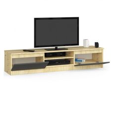 TV stolík RTV 160 artisan oak/šedý grafit