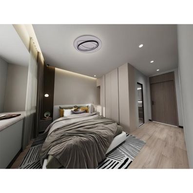 LED Stmievateľné stropné svietidlo LED/90W/230V 3000-6500K + diaľkové ovládanie