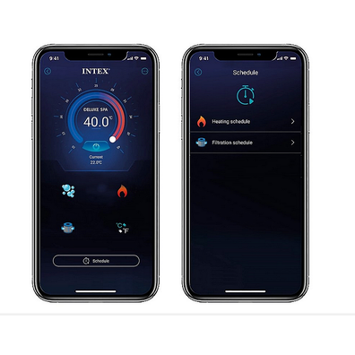 Intex Mobilná vírivka GREY DELUXE (800 l)