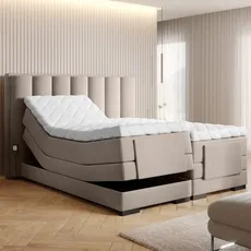 Elektrická polohovacia boxspringová posteľ VERONA Eltap