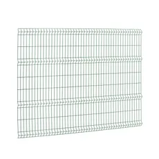 3D plotový panel, drôt 5 mm, výška 180 cm, dĺžka 240 cm, pozink + zelené lakovanie