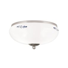 Orion DL 7-673- Stropné svietidlo LANDHAUS 2xE27/60W/230V pr. 28 cm m. chróm/biela