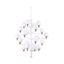 Ideal Lux - LED Luster na lanku COPERNICO 20xG9/3W/230V pr. 86 cm biela