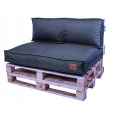 Golden Garden Paletové sedenie GG70 - podsedák a vankúš 120cm x 80cm x 15cm penový granulát olivová 1