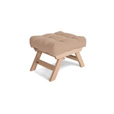 MarLiving Taburet BREEZIO 02 55 cm z masivu/béžový