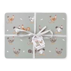 Korkové prestieranie v súprave 4 ks 27x35 cm Hen House – Cooksmart ®