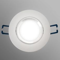 Stropné bodové svietidlo LED biela matná okrúhle