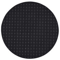 Condor Carpets , Kusový koberec Udinese antracit guľatý, 200x200 (priemer) kruh, šedá, chodba / predsieň