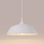 Sollux SL.1327 - Luster na lanku FRIKA 1xE27/15W/230V pr. 34 cm biela