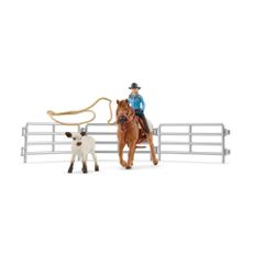 Schleich 42577 Kovbojská zábava s lasmi, 15 x 19 x 8 cm