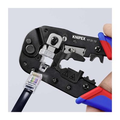 Knipex krimpovacie kliešte na západné zástrčky 97 51 13
