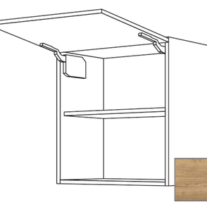 Kuchynská skrinka horní Naturel Sente24 výklopná 60x72x35 cm dub sierra 405.WM601
