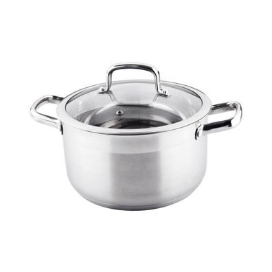 Lamart - Hrniec s pokrievkou 24 cm nerez