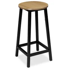 TZB Barová židle FLINT modern oak/černá