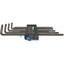 Wera 024450 Nástrčné kľúče 967/9 Torx XL HF 1. Sada 9 dlhých kľúčov s funkciou držania