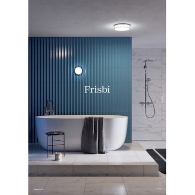 Redo 01-3731 - LED Stropné svietidlo FRISBI LED/12W/230V 3000/4000K IP44 biela