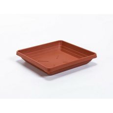 Plastia Podkvetináč Lotos 60 x 60, hnedá
