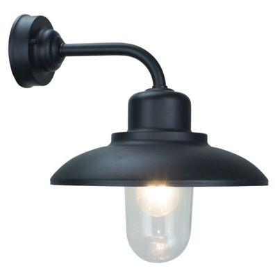 Vonkajšie nástenné svietidlo BARD 1xE27/60W/230V IP44 čierna