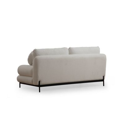 Elegantná dvojmiestna pohovka Livorno - biela