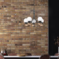 Brilagi - LED Luster na reťazi COTTAGE 5xG9/40W/230V buk/biela