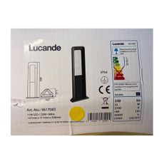 Lucande - LED Vonkajšia lampa SECUNDA LED/11W/230V IP54