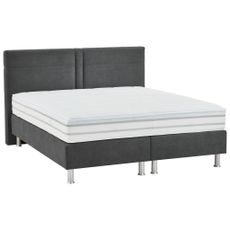 Beldomo - Sleep BOXSPRINGOVÁ POSTEĽ, 180/200 cm, textil, antracitová