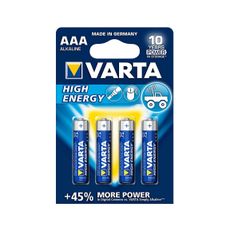 Varta 4903 - 4 ks Alkalické batérie HIGH ENERGY AAA 1,5V