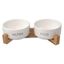 Keramická súprava misiek s podstavcom pre psa ø 16 cm Dog Fantasy – Plaček Pet Products