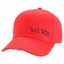 Sixtol Šiltovka s LED svetlom B-CAP 25lm, USB​, uni, červená