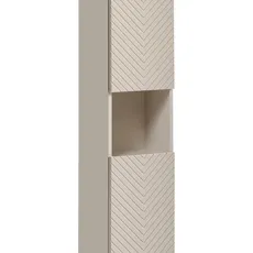 Comad Vysoká závěsná koupelnová skříňka Viva Cashmere 80-03-2D kašmírová