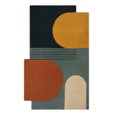 Ručne tkaný vlnený koberec 200x290 cm Lozenge – Flair Rugs