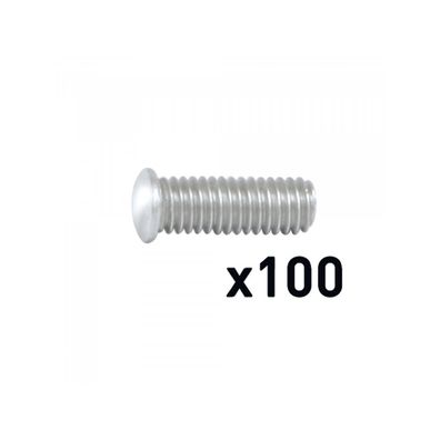 Hliníkové skrutky s horčíkom GYS M6 16mm - 100 ks