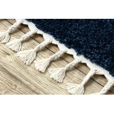Dywany Łuszczów , Kusový koberec Berber 9000 navy, 180x270, modrá, obývacia izba