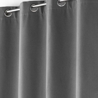 Antracitový odhlučňovací záves 140x260 cm Jupiter – douceur d'intérieur