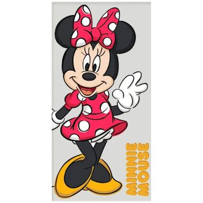 Plážová osuška veselá Minnie Mouse - 100% bavlna - 70 x 140 cm