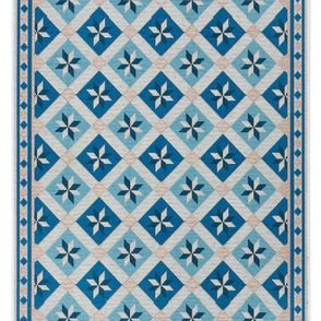 Hanse Home Collection koberce Behúň Cappuccino 105877 Classic Blue - 75x150 cm