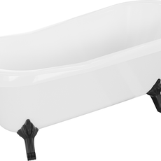 Vaňa MEXEN RETRO BLACK 170 x 75