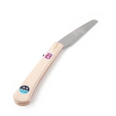 Japonská skladacia pílka s drevenou rukoväťou - 150 mm