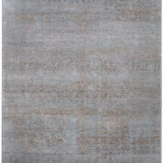 Diamond Carpets koberce Ručne viazaný kusový koberec Diamond DC-JK 1 Silver / mouse - 160x230 cm