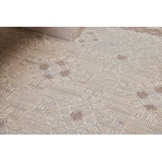 Diamond Carpets India , Ručne viazaný kusový koberec Anantara DESP P71 White Mix, 160x230, béžová, obývacia izba