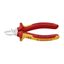 Bočné frézy 140 mm - 1000 V. KNIPEX 70 06 140 - chrómované, viaczložkové VDE puzdrá